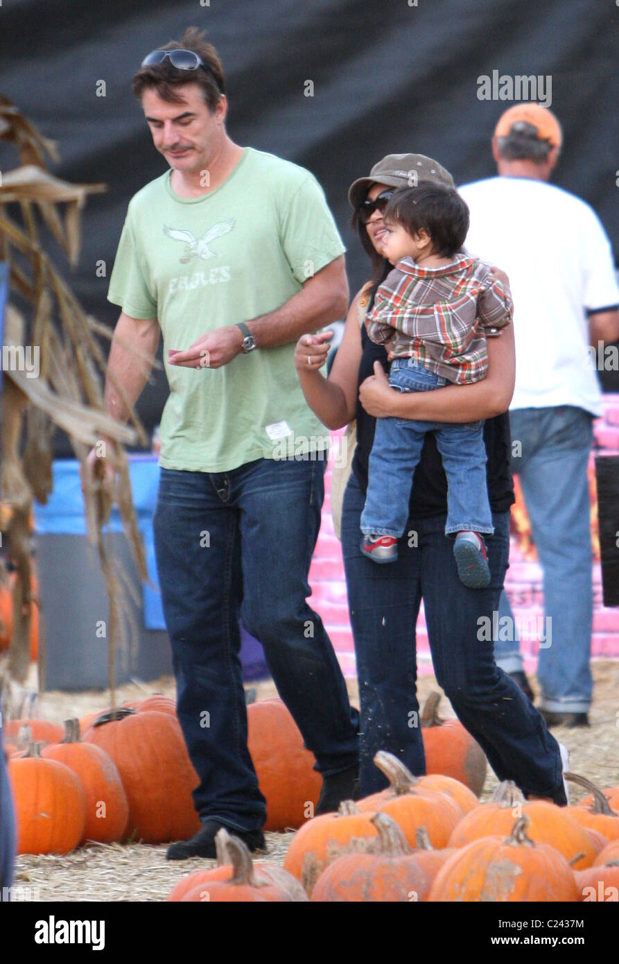 Chris noth tara wilson son orion -Fotos und -Bildmaterial in hoher