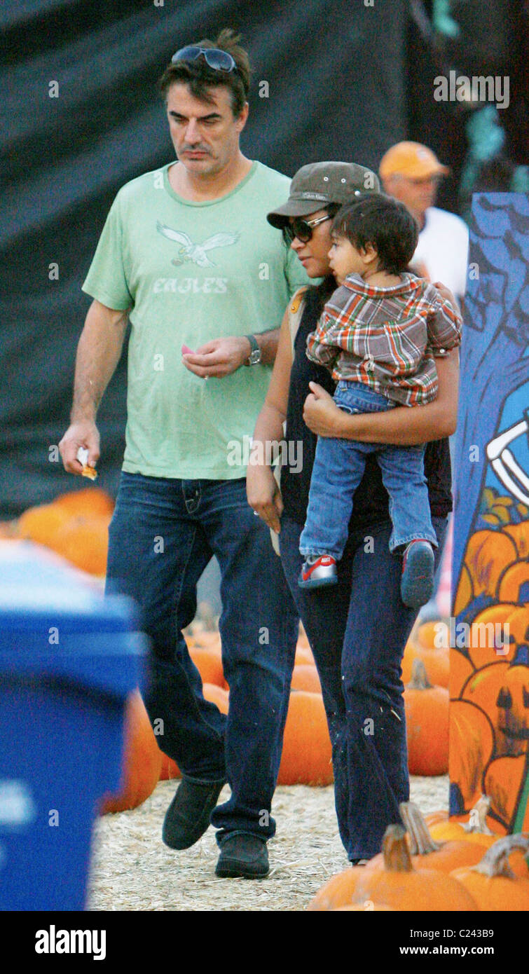 Chris noth tara wilson son orion Fotos und Bildmaterial in hoher
