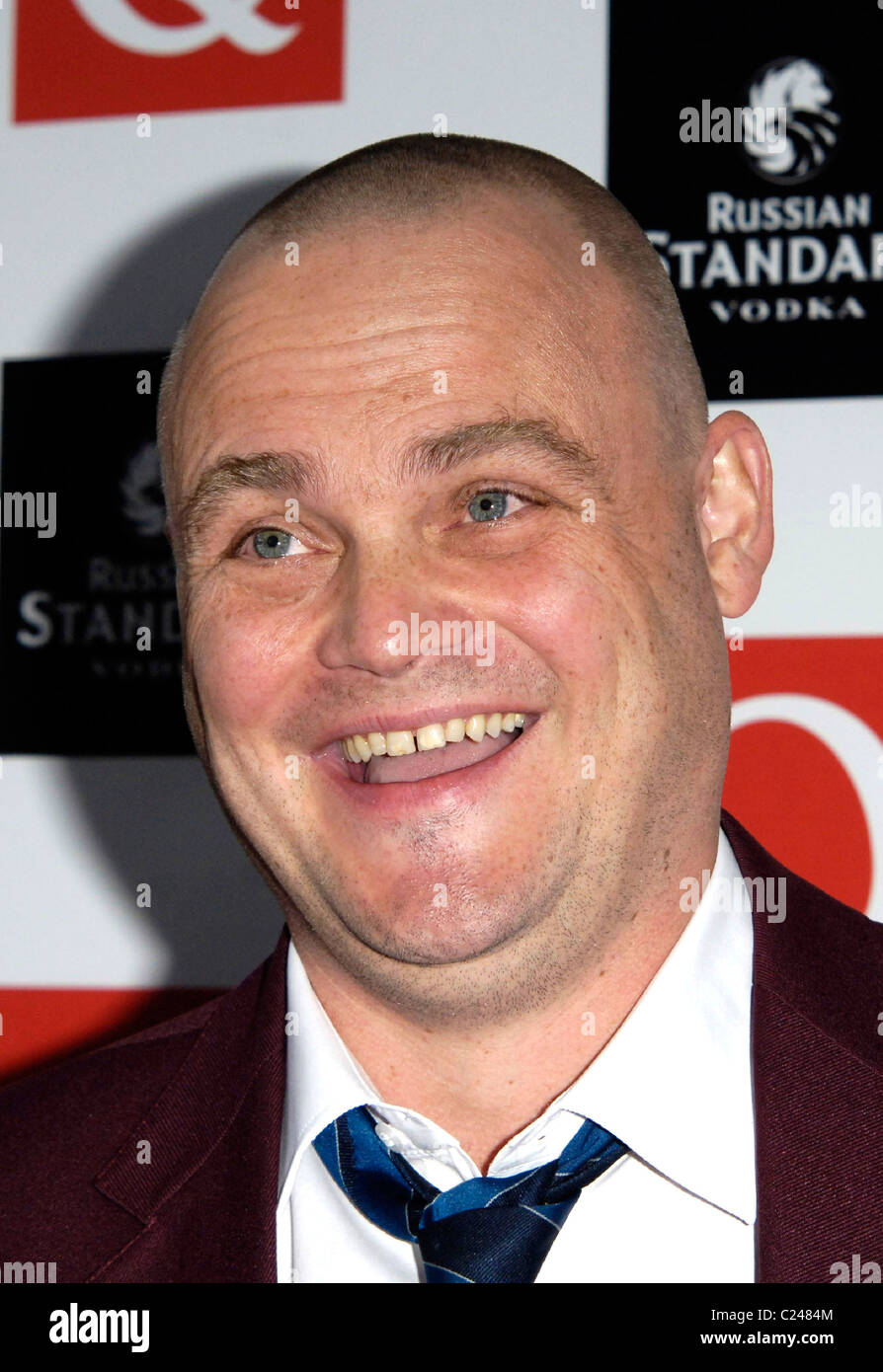 Al Murray den Q Awards 2009 - Anreise-London, England - 26.10.09 Lia Toby / Stockfoto