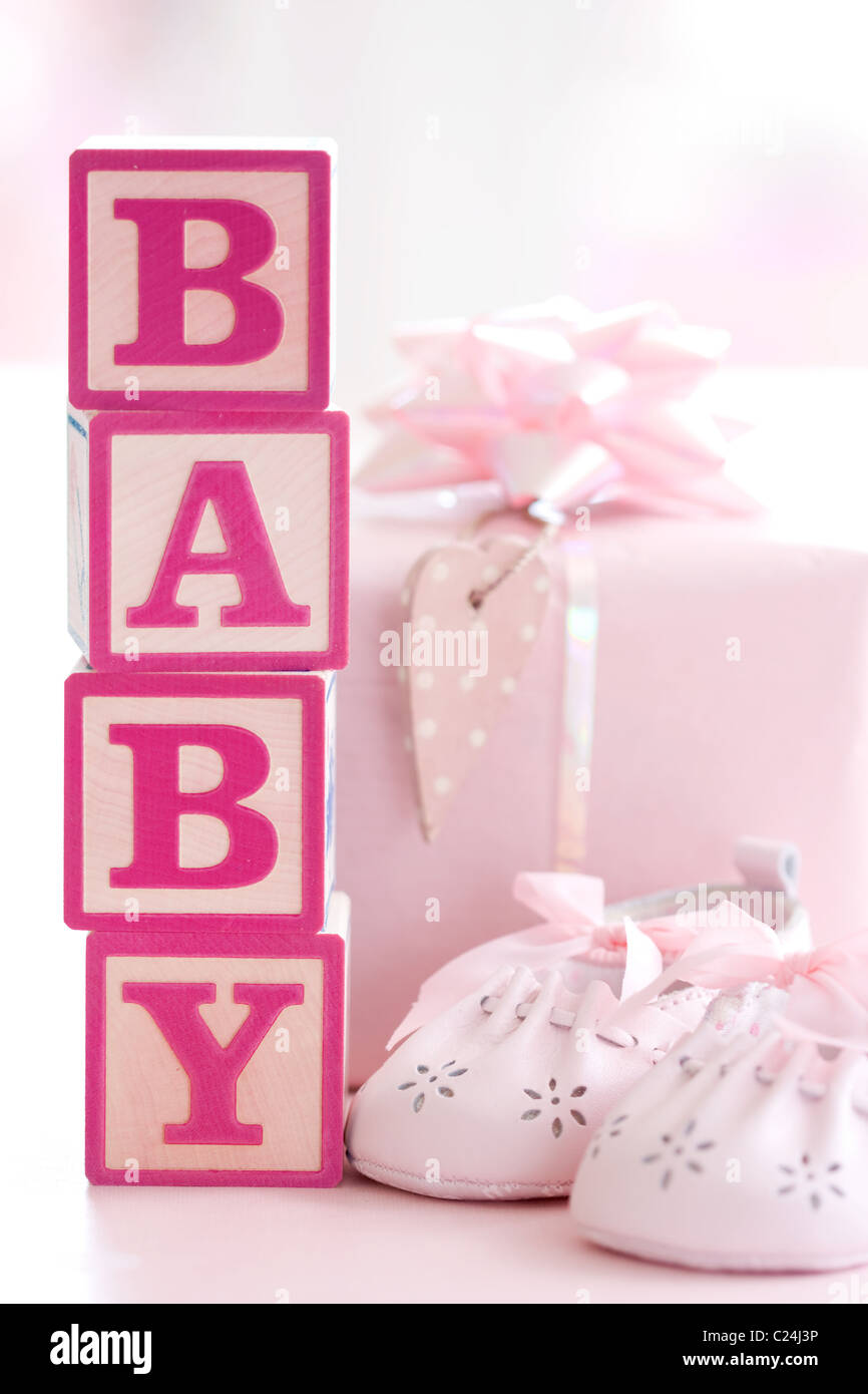 Baby-Geschenke Stockfoto