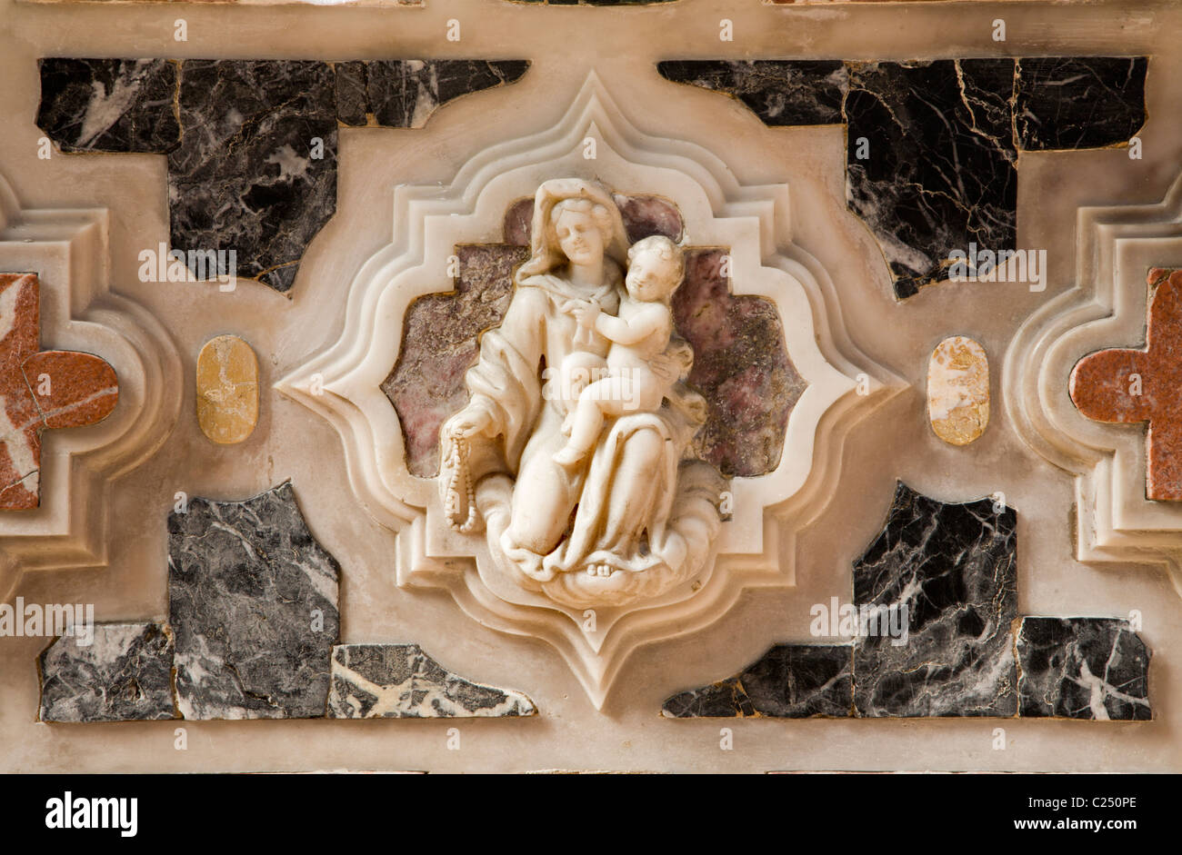 Venedig - Heilige Maria vom Altar der St. Peterskirche - Murano Stockfoto