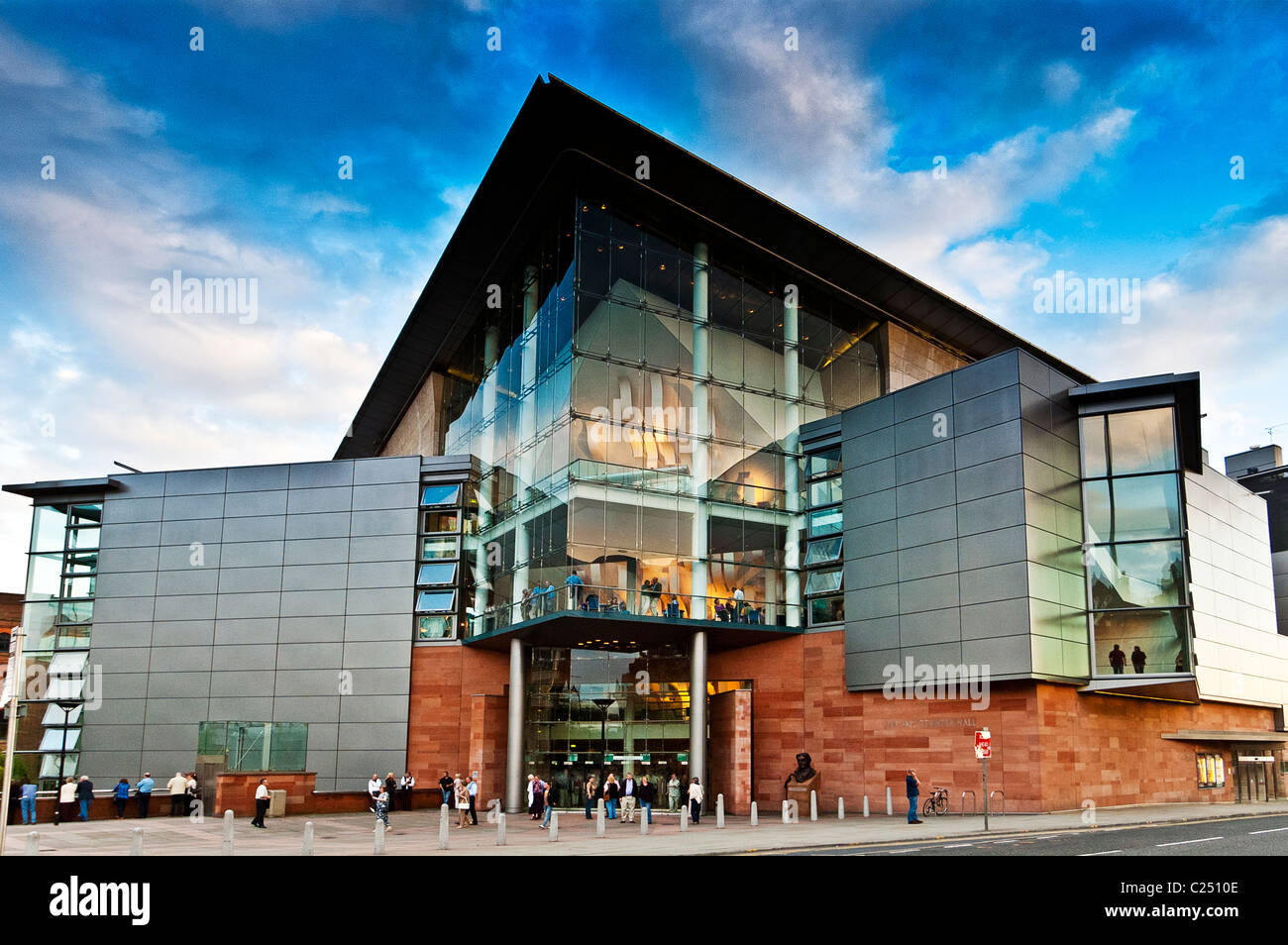 Die Bridgewater Hall, Manchester, England, UK Stockfoto