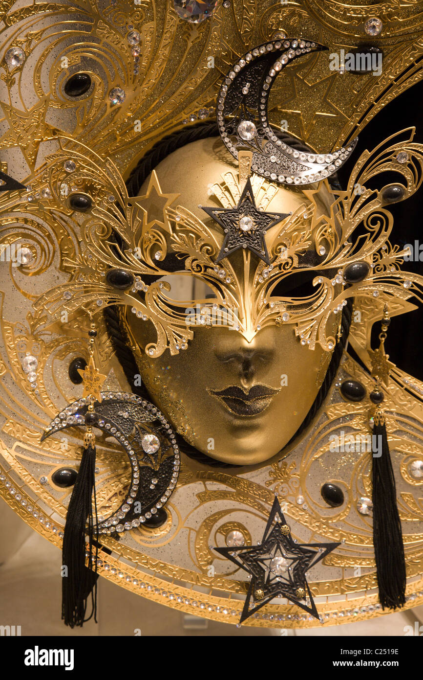 Venedig - Luxus Maske Stockfoto