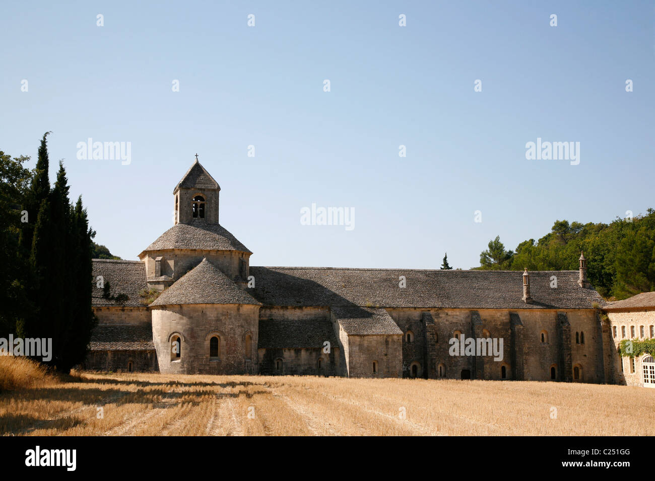 Abbaye de Senanque, Vaucluse, Provence, Frankreich. Stockfoto