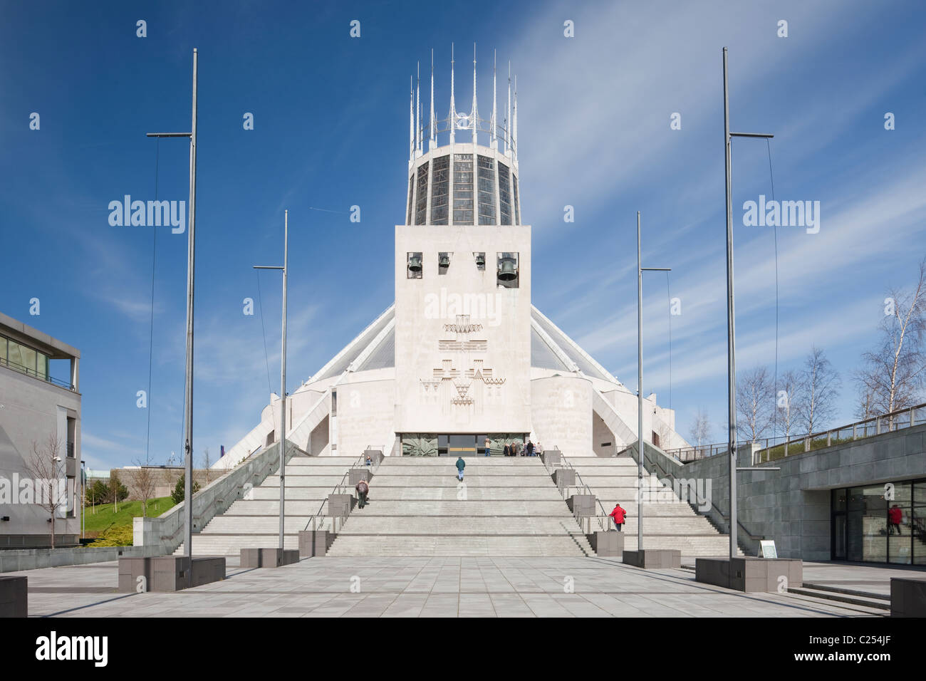 Das äußere des Metropolitan Cathedral, Liverpool Stockfoto