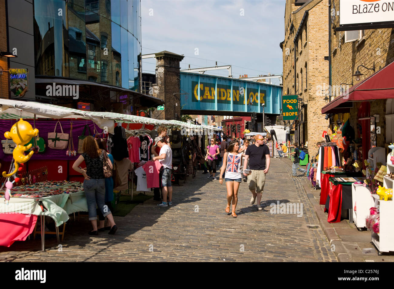 Camden Lock Market Stockfoto