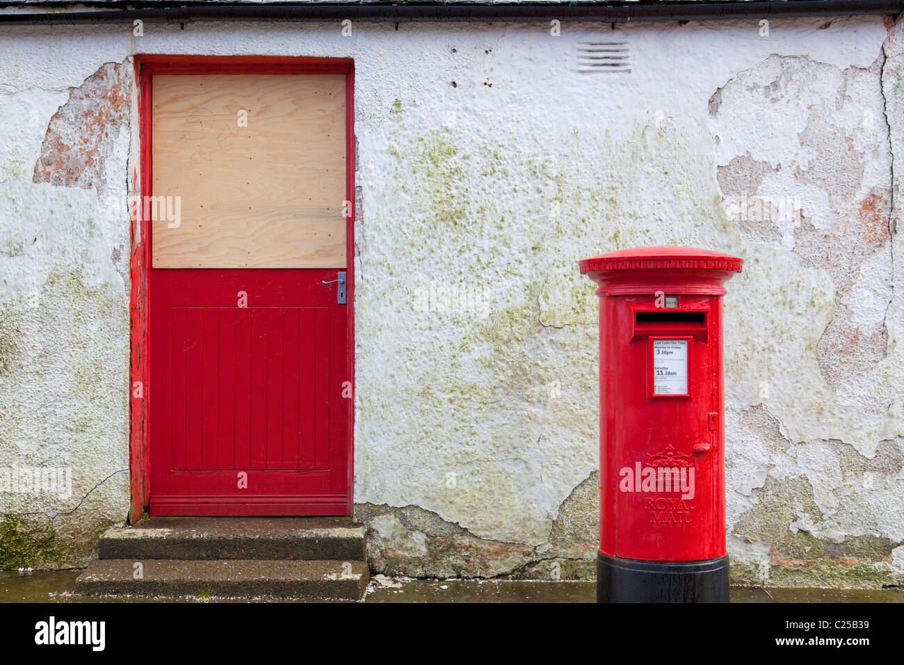 Alten geschlossen Kinlochleven Postamt Leven Road, Kinlochleven Argyll Highland Schottland Großbritannien GB EU Europa Stockfoto