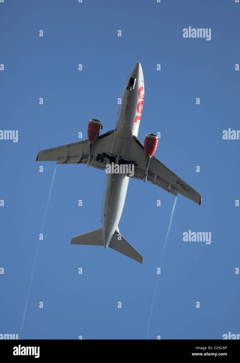 2 Jet airliner Stockfoto