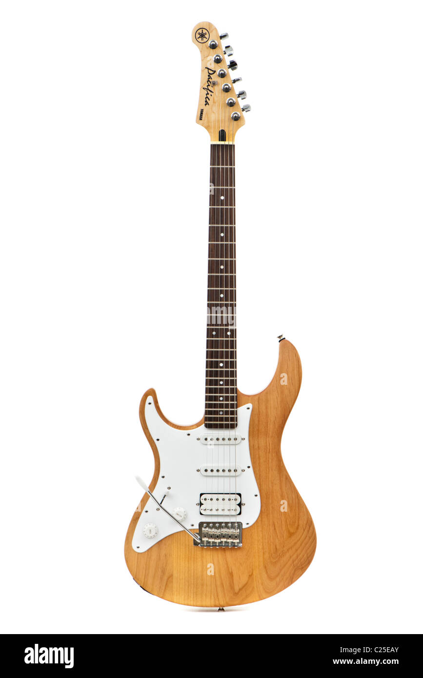 1990 die Yamaha Pacifica e-Gitarre Stockfoto