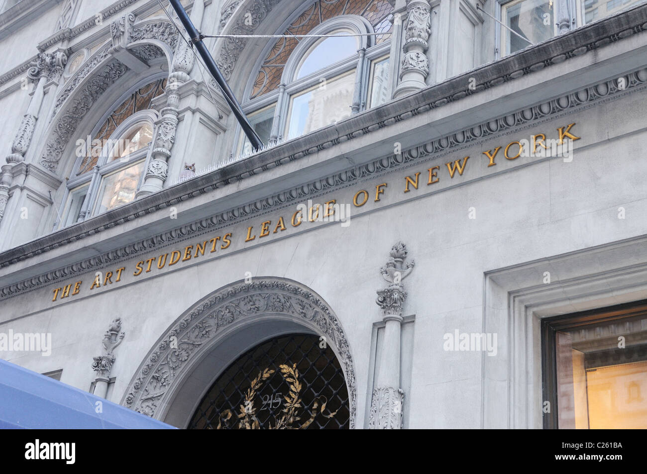 Die Art Students League of New York aufbauend auf West 57th Street in New York City. Stockfoto
