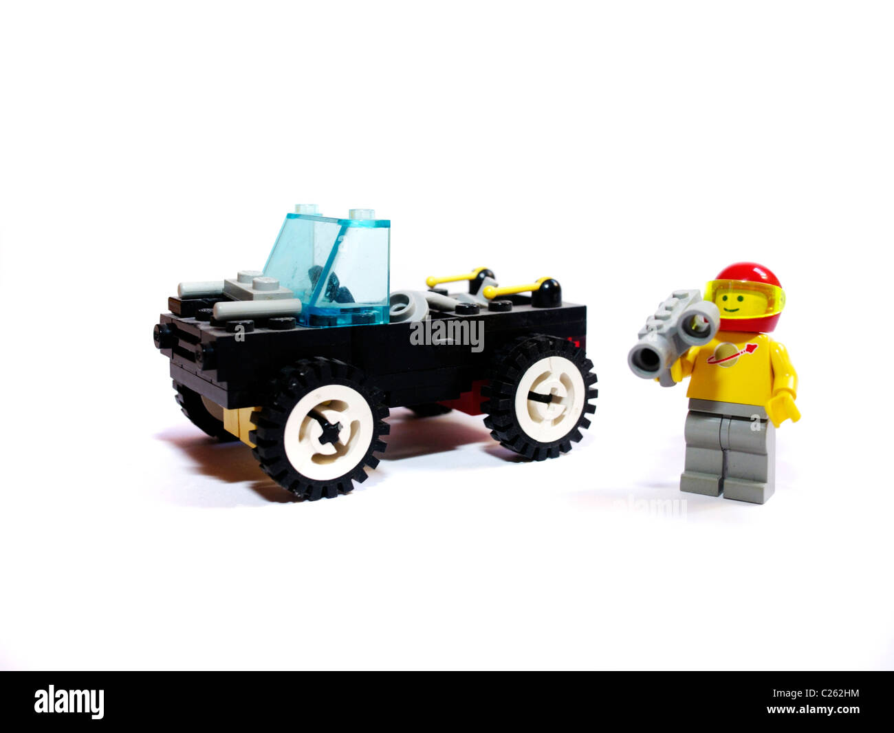 LEGO-Figur: der Explorer Stockfoto