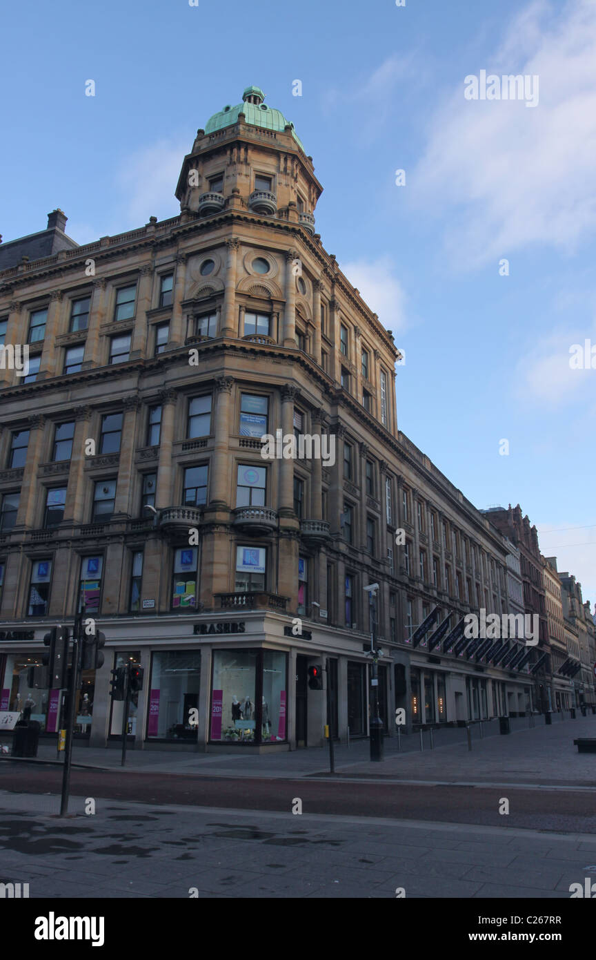 Außenseite des Frazer Kaufhaus Buchanan Street Glasgow Schottland April 2011 Stockfoto