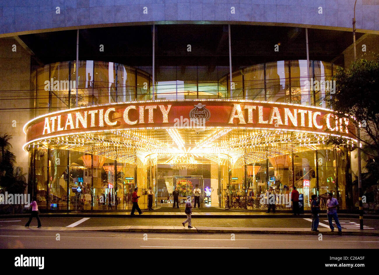 Atlantic City Hotel Lima Peru Stockfoto