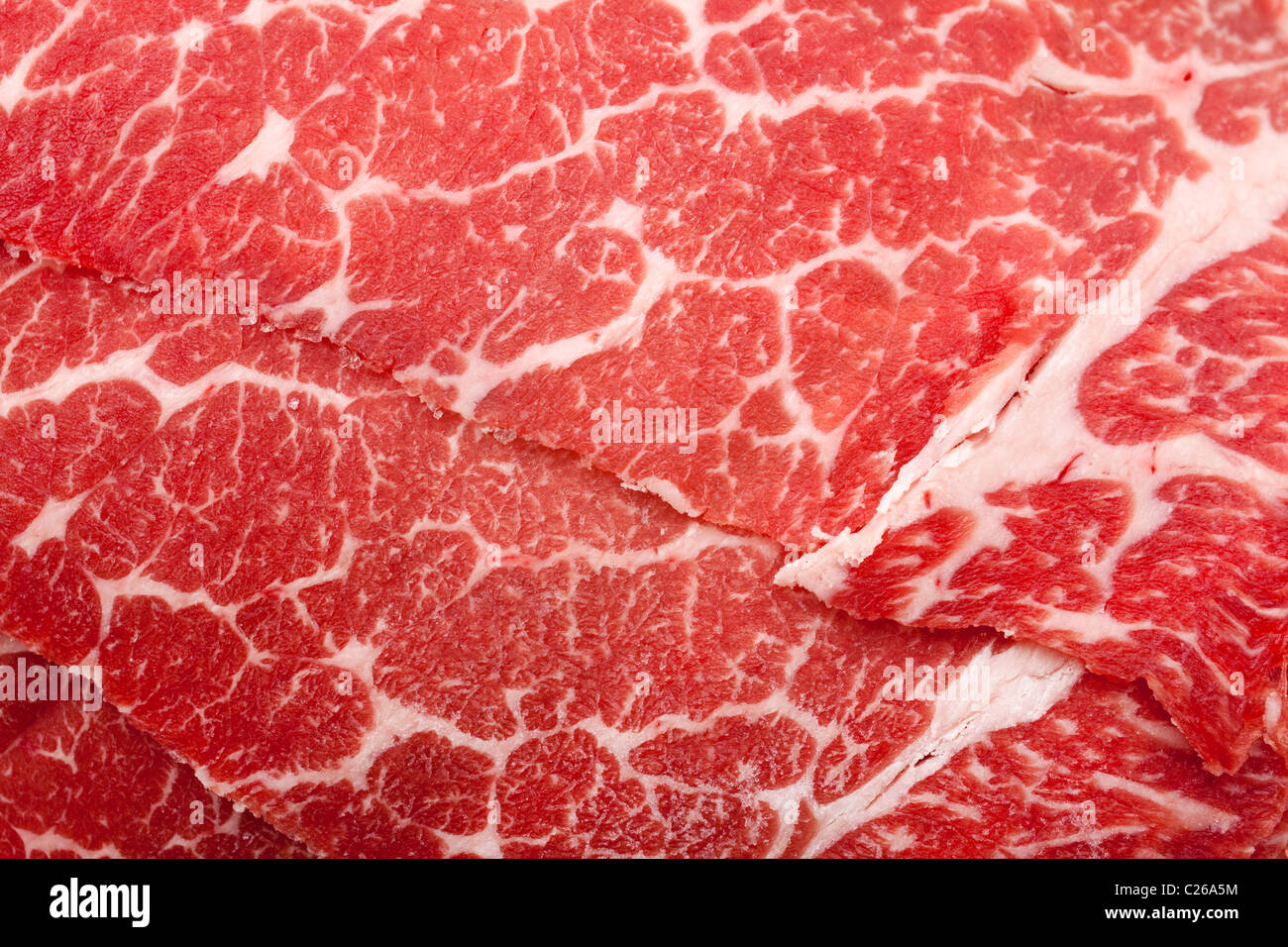 Fleisch-Textured für Hintergrund Stockfoto