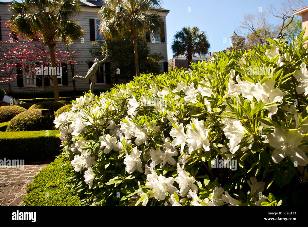 Calhoun Mansion in Charleston, SC. Stockfoto