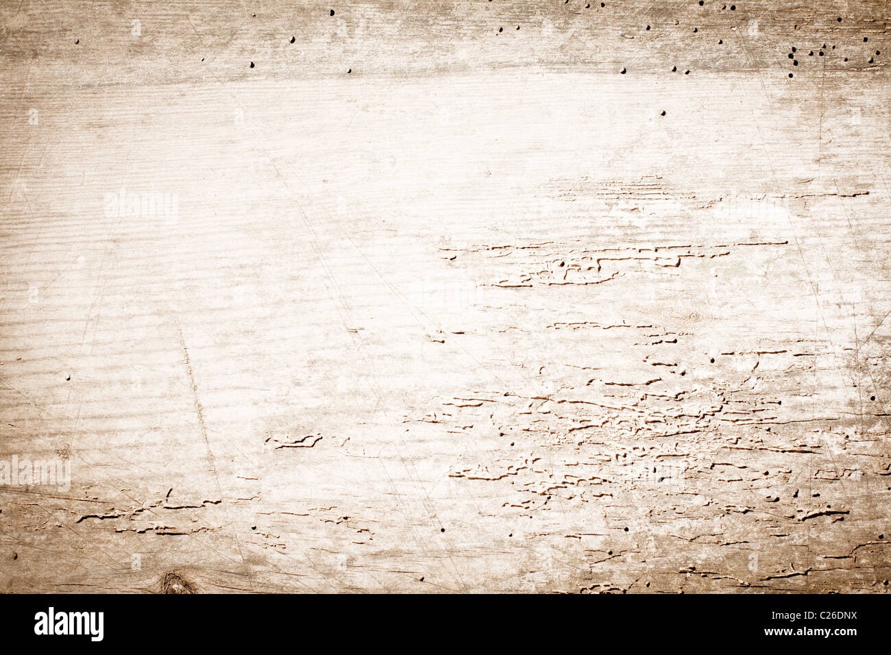 Alte, rissige Wand Stockfoto