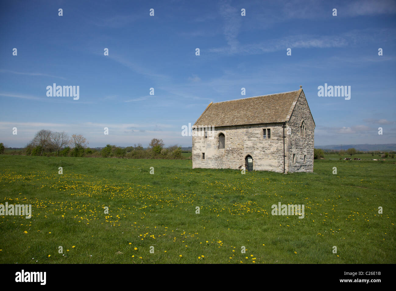 Des Abtes Fisch Haus in Meare in der Nähe von Glastonbury Stockfoto