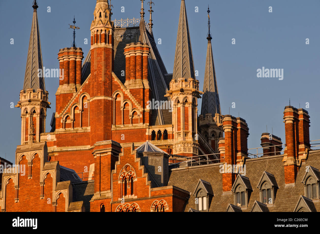St Pancras Railway Station London UK Stockfoto