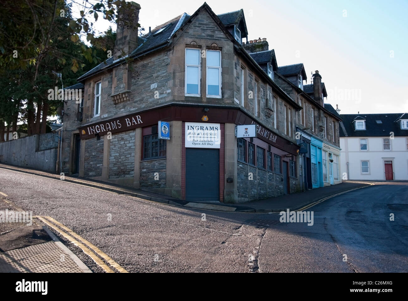 Äußere Ingrams Bar Fähre Brae Dunoon Argyll & Bute-Schottland-Großbritannien Stockfoto