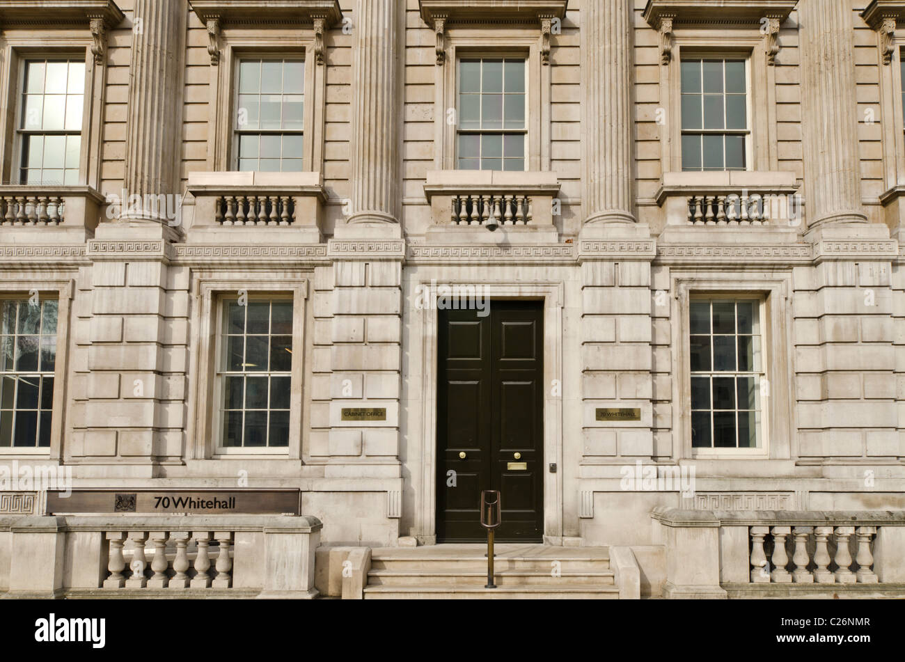Das Cabinet Office Eingang 70 Whitehall, London Uk Stockfoto Das Cabinet Office Eingang 70 Whitehall, London Uk Stockfoto