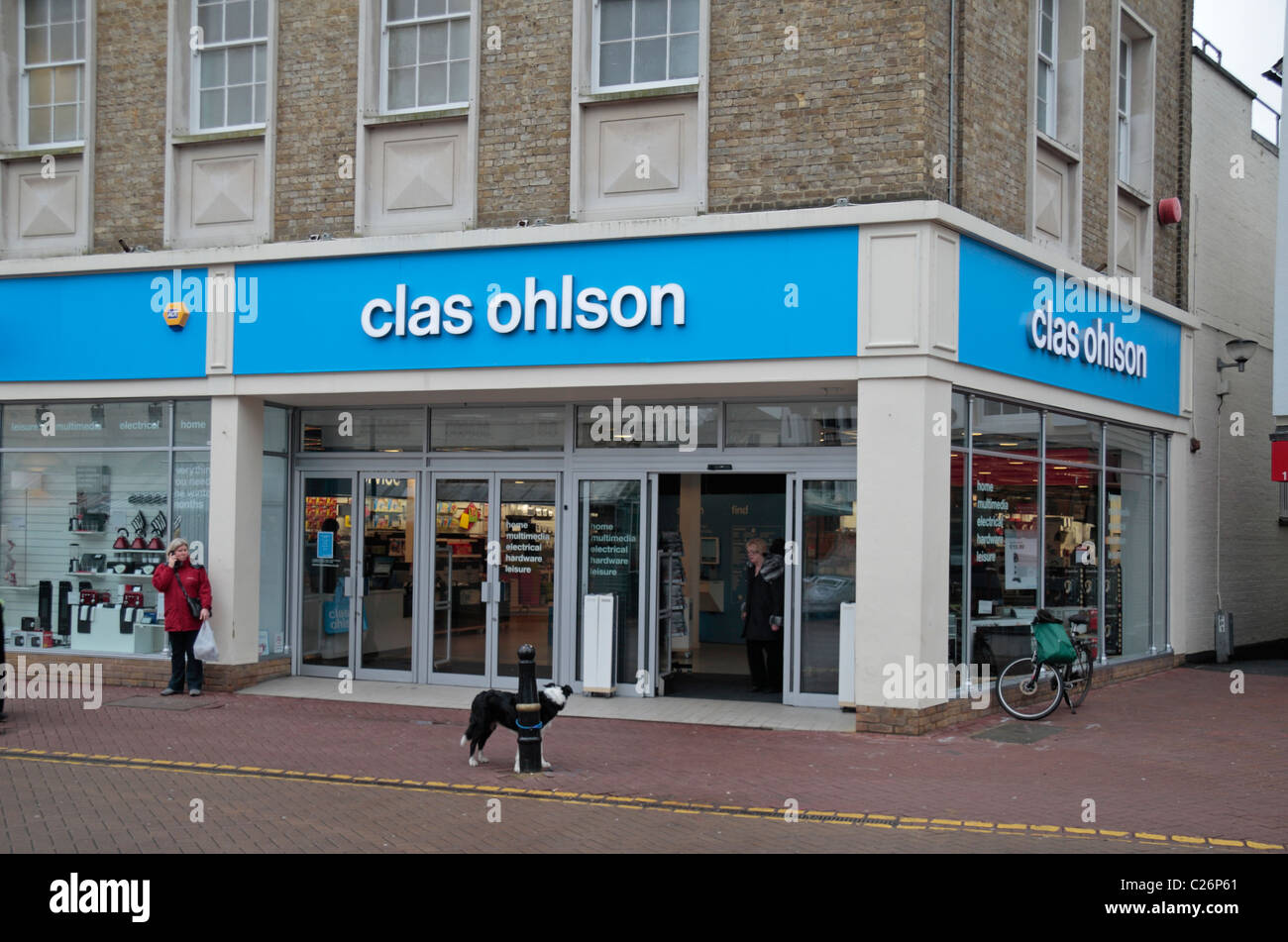 Clas Ohlson Elektro- und DIY-Verkaufsstelle in Kingston Upon Thames, London, UK. Stockfoto