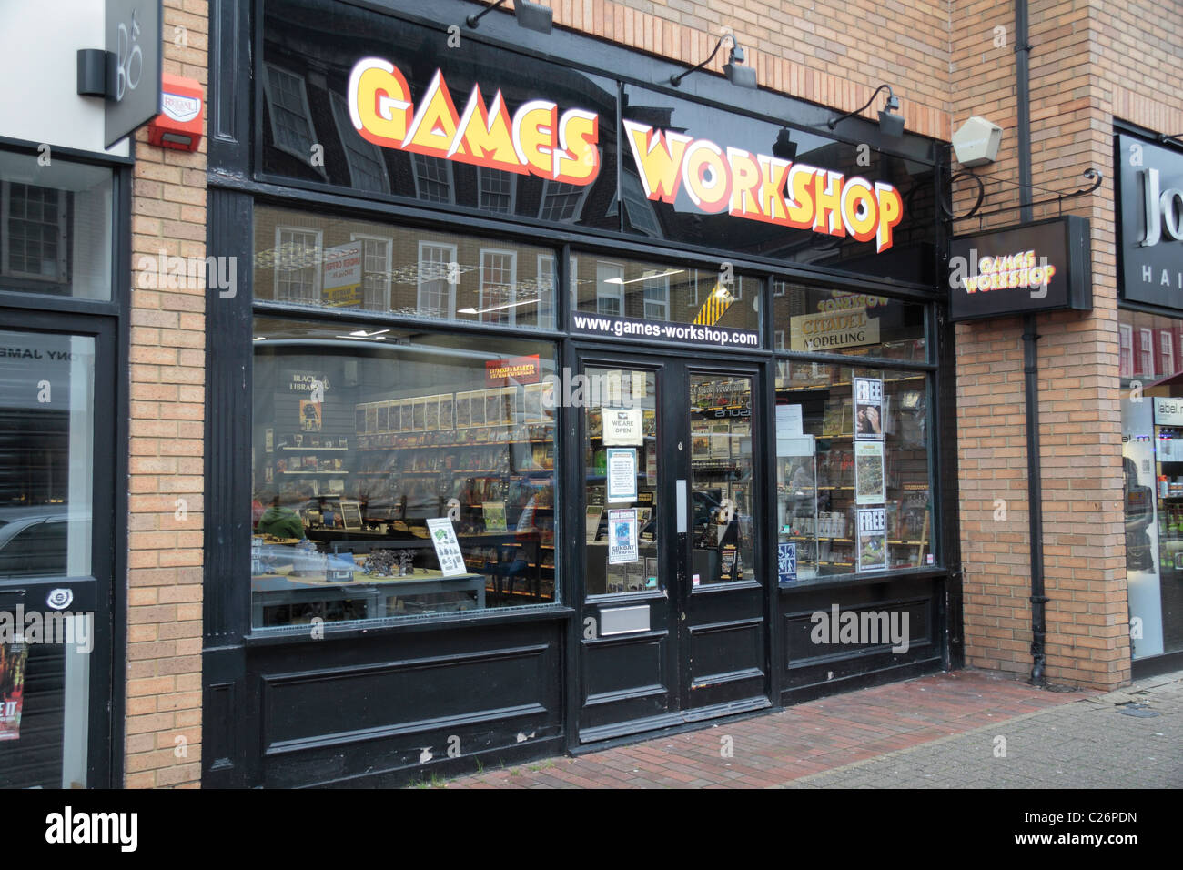 Der Games Workshop laden in Kingston Upon Thames, London, UK. Stockfoto