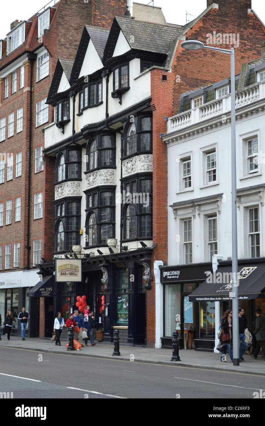 'Henry J.Bean' Pub, Königsweg, Chelsea, London, UK ARTIFEX LUCIS Stockfoto