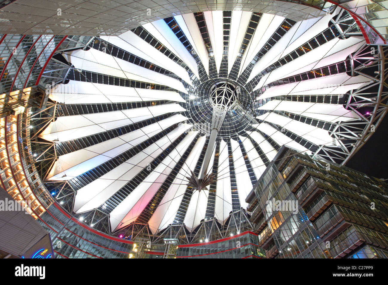 Sony Center Berlin Stockfoto