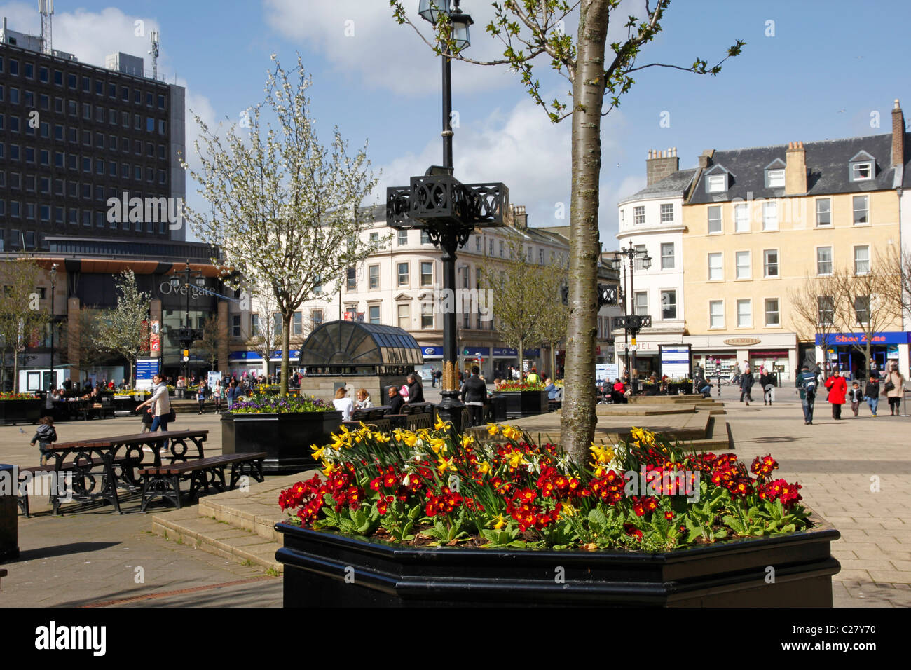 Stadtplatz, Dundee, Tayside Stockfoto