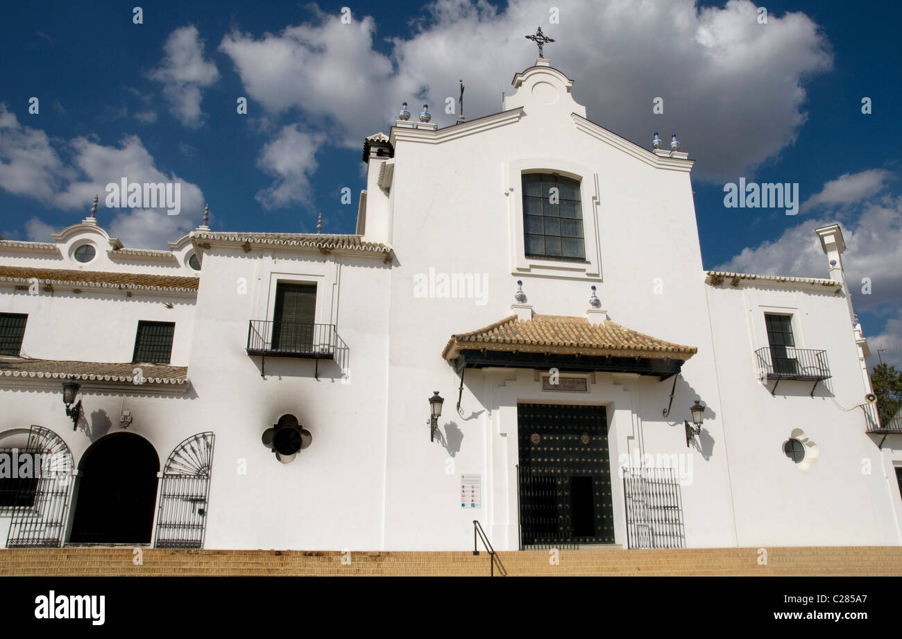 El Rocío. Almonte. Provinz Huelva. Andalusien. Spanien Stockfoto