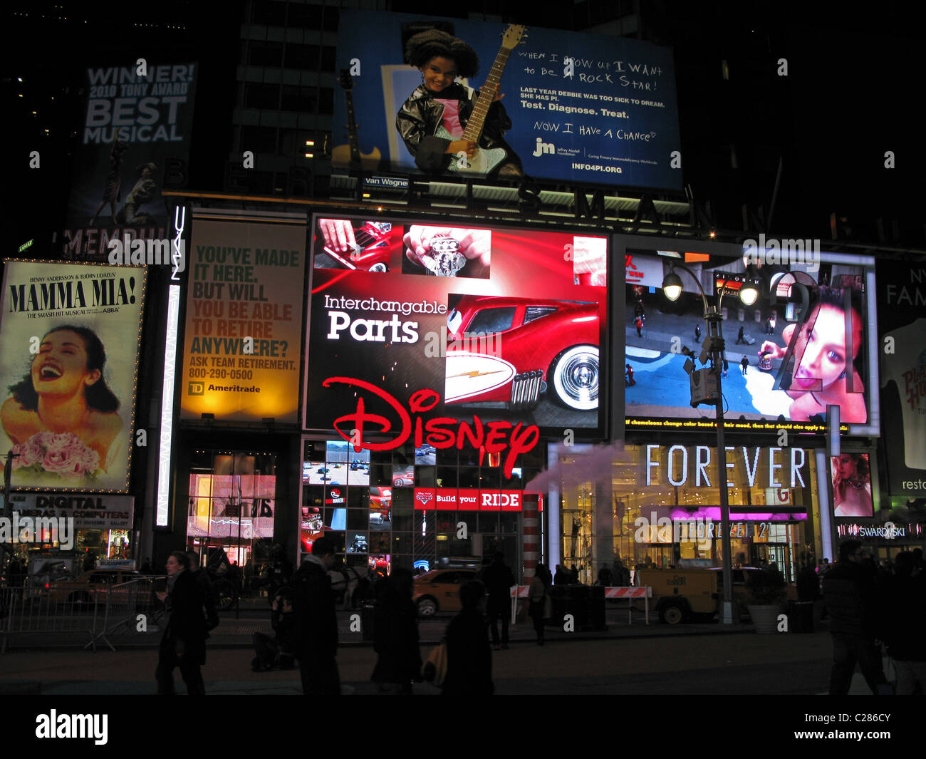 Times Square, New York City, USA Stockfoto