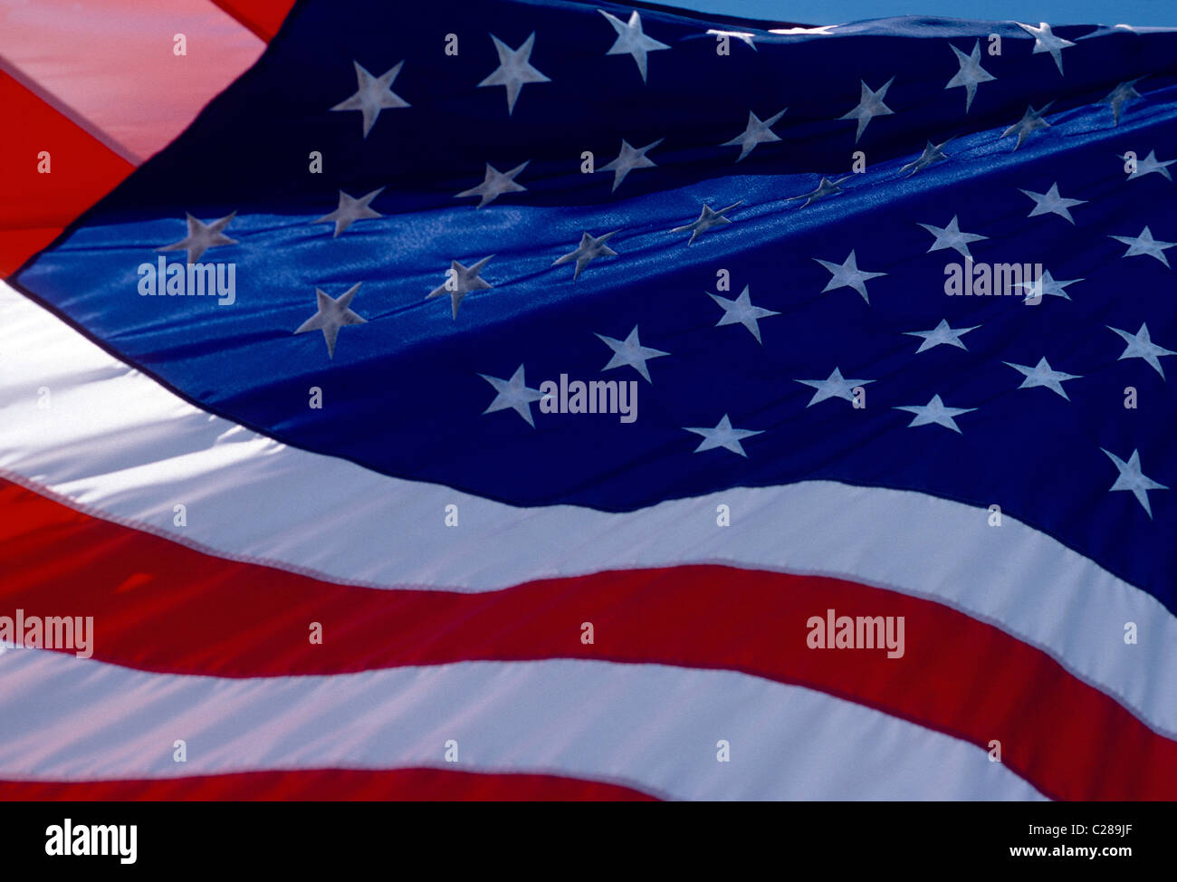 Old Glory, Flagge der Vereinigten Staaten von Amerika Stockfoto