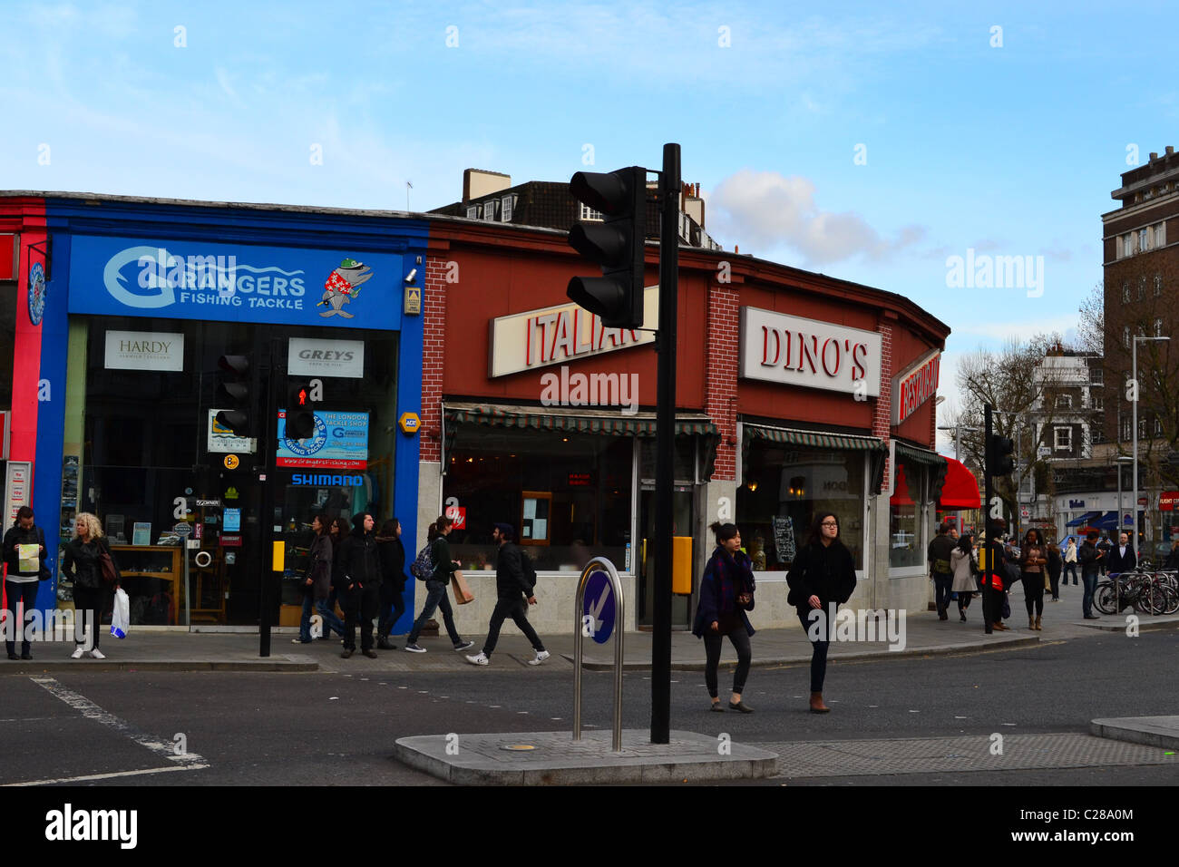 Sonntag Nachmittag in South Kensington, London, UK ARTIFEX LUCIS Stockfoto
