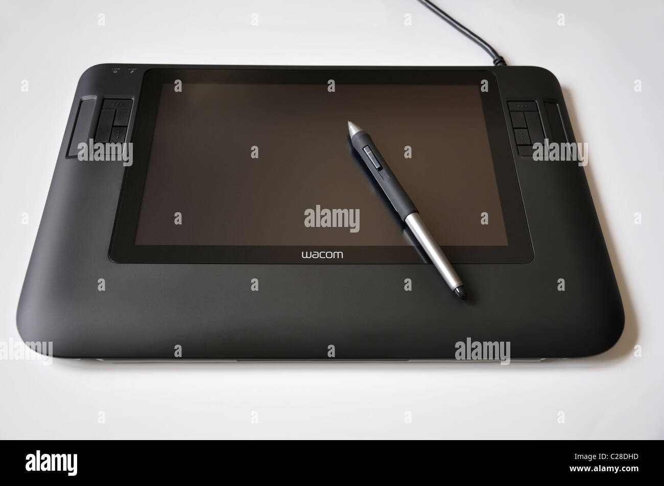 Wacom Cintiq 12WX Stift-Display Grafiktablett Stockfoto