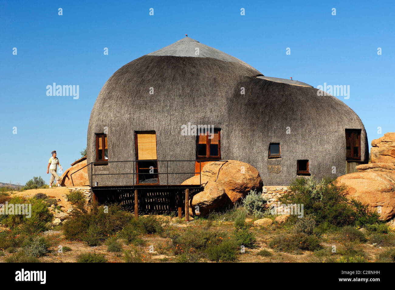 Südafrika: urige Hütten Stockfoto