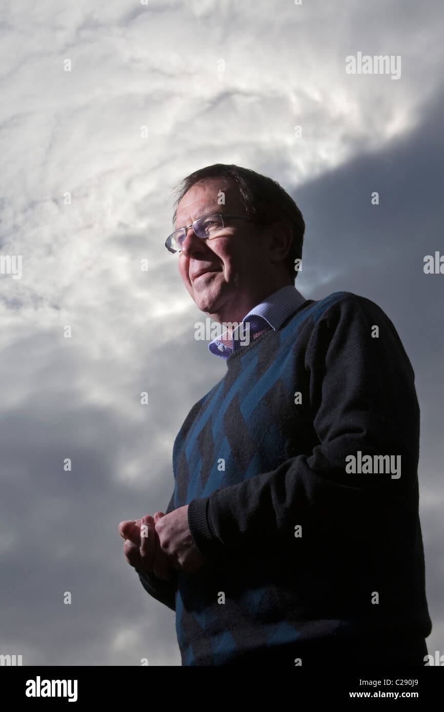 Reverend David Arnott, Moderator benennen für die 2011 Generalversammlung der Kirche von Schottland. Stockfoto