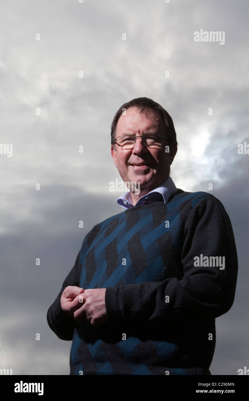 Reverend David Arnott, Moderator benennen für die 2011 Generalversammlung der Kirche von Schottland. Stockfoto