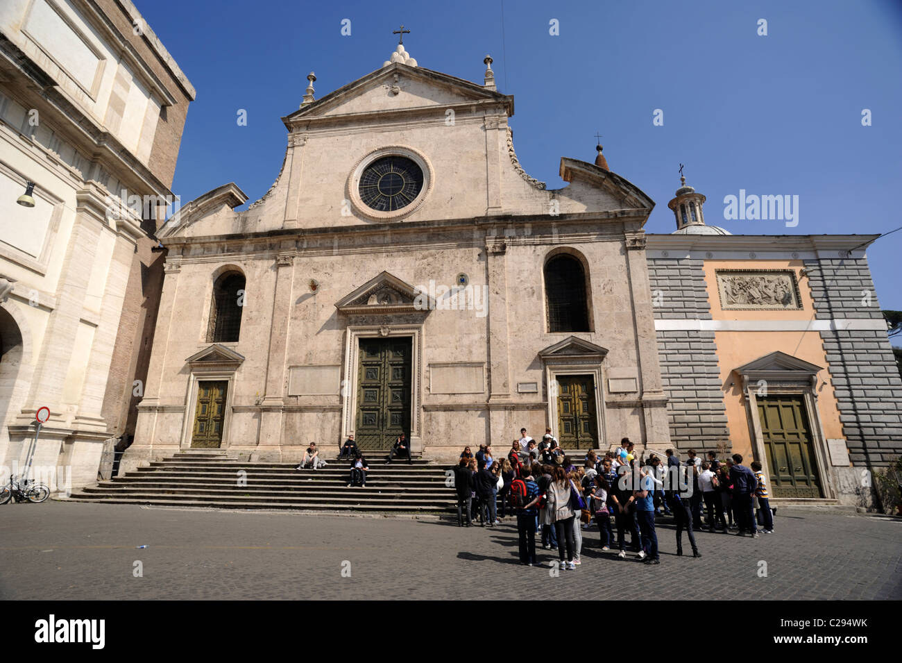 Italien, Rom, Kirche Santa Maria del Popolo Stockfoto