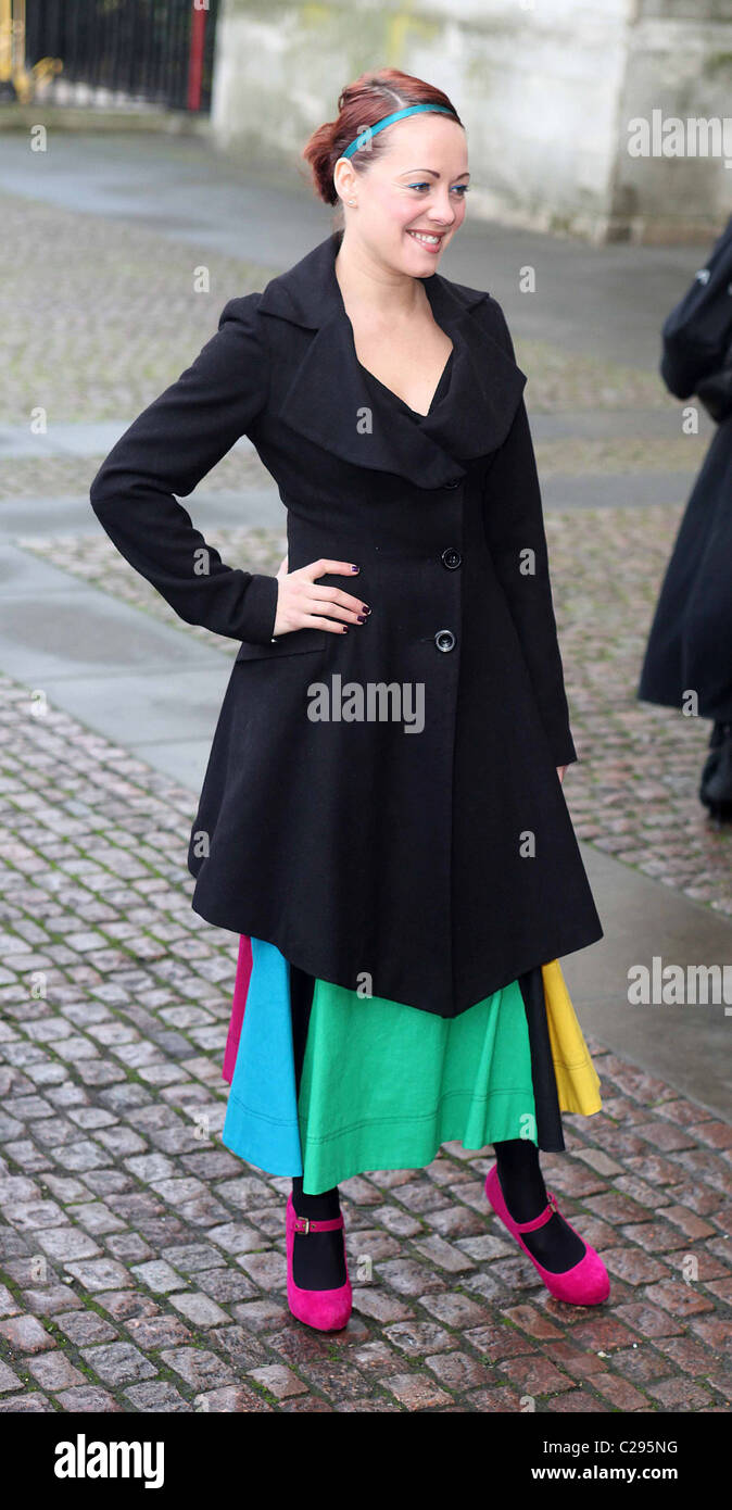 Sarah Cawood Woman eigenen Kinder der Mut Awards statt an Westminster Abbey London, England - 09.12.09 / Stockfoto