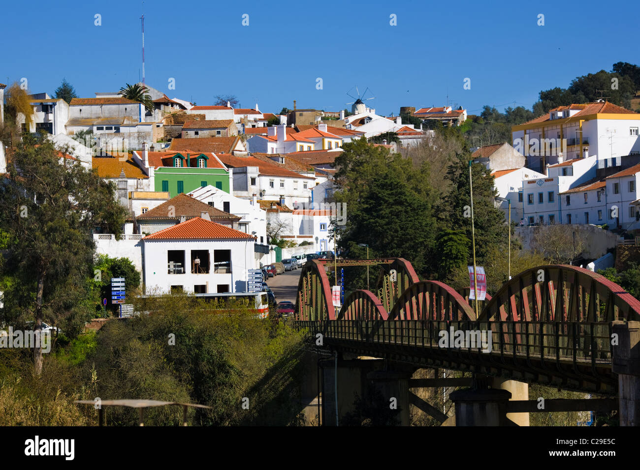 Odemira, eine Kreisstadt im Alentejo, Portugal Stockfoto