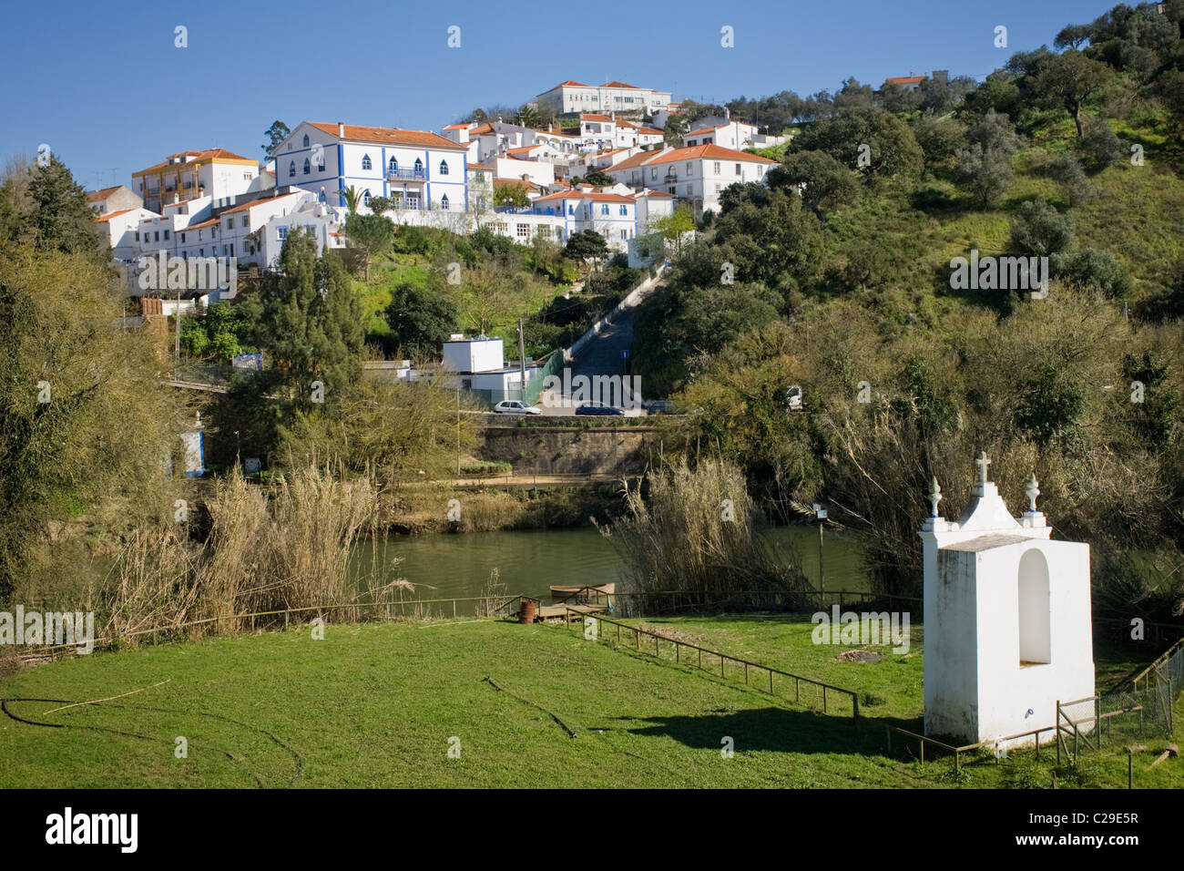 Odemira, eine Kreisstadt im Alentejo, Portugal Stockfoto