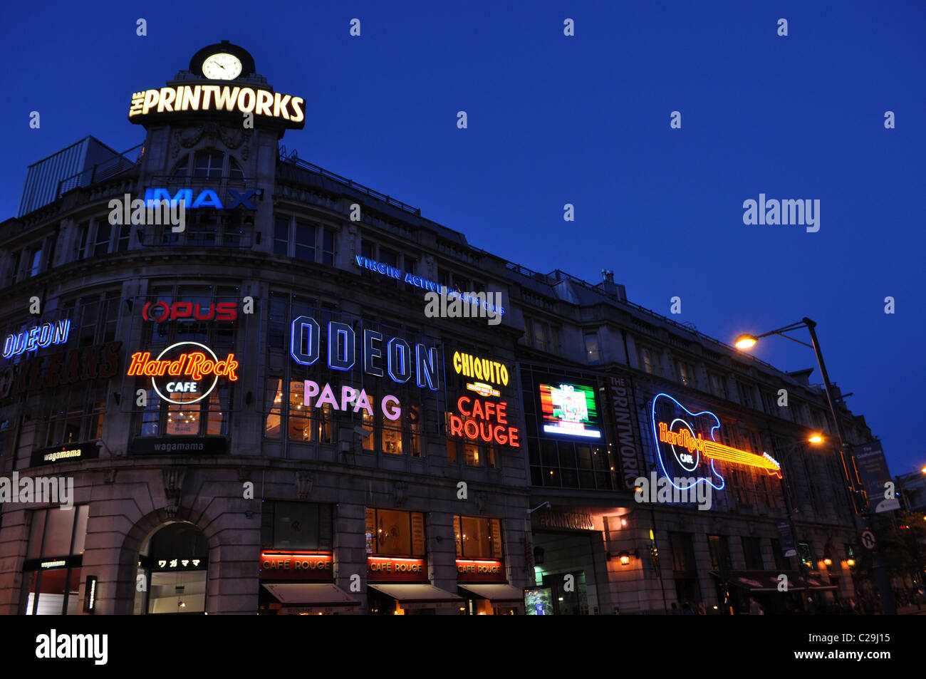 Hard rock cafe manchester Fotos und Bildmaterial in hoher Auflösung Alamy