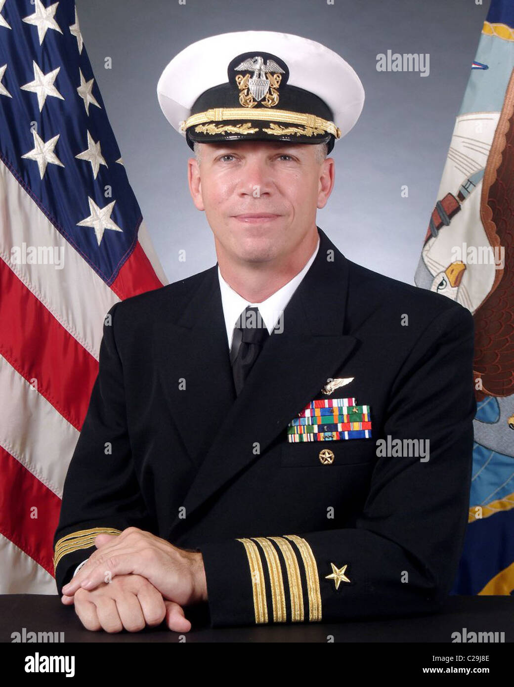 United States Navy Captain Owen Paul Ehrungen, Jr. Stockfoto