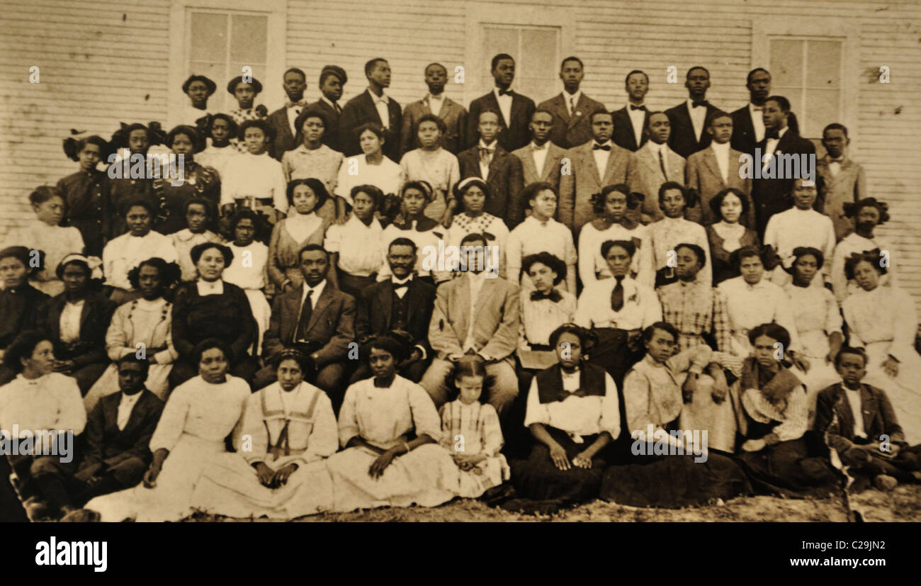 Industrie-Mechaniker College-Studenten erschossen, 1911 - Fort Worth, Texas, USA Stockfoto