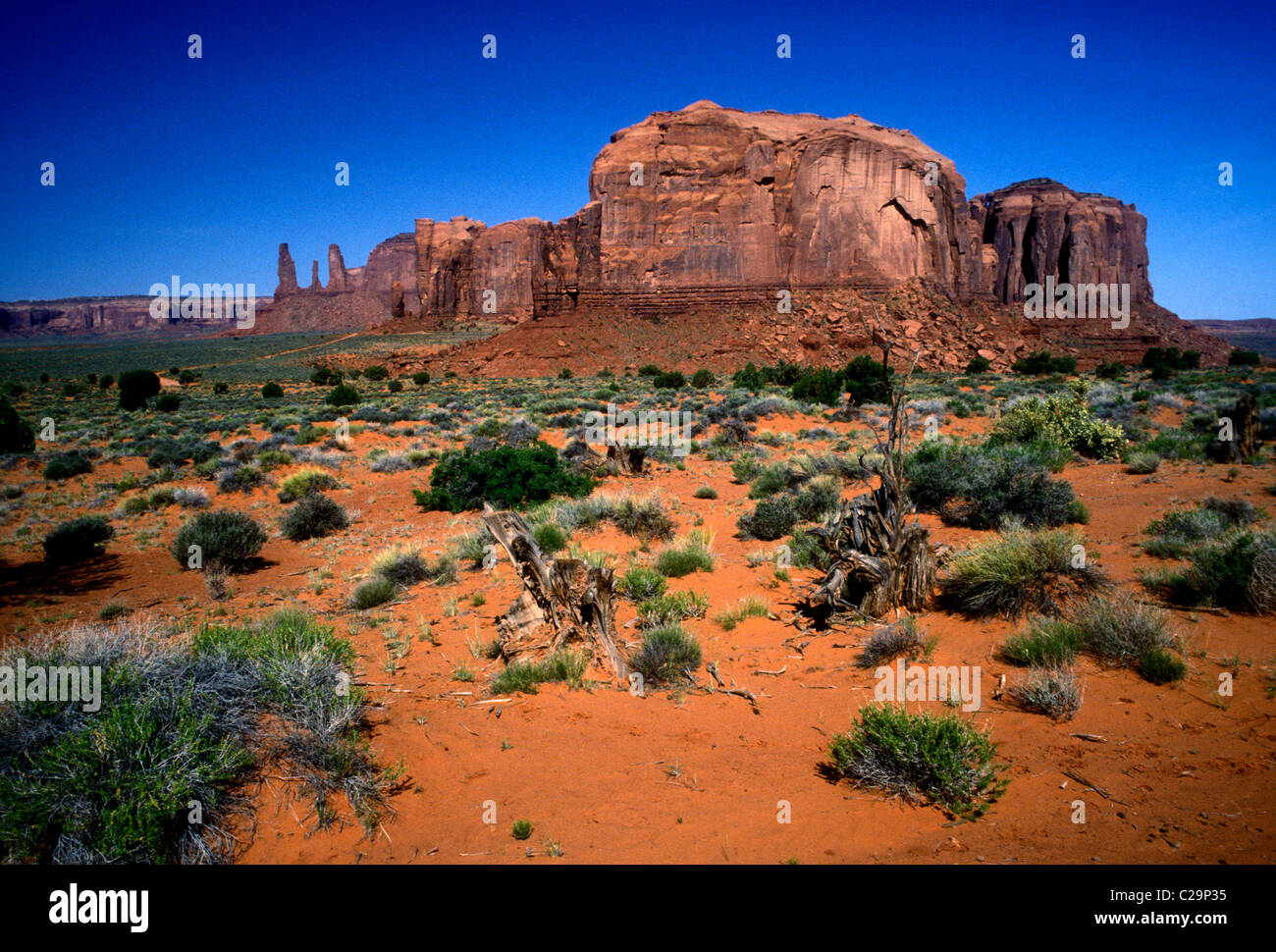 Monument Valley Navajo Tribal Park, Monument Valley Navajo Tribal Park, Arizona Stockfoto