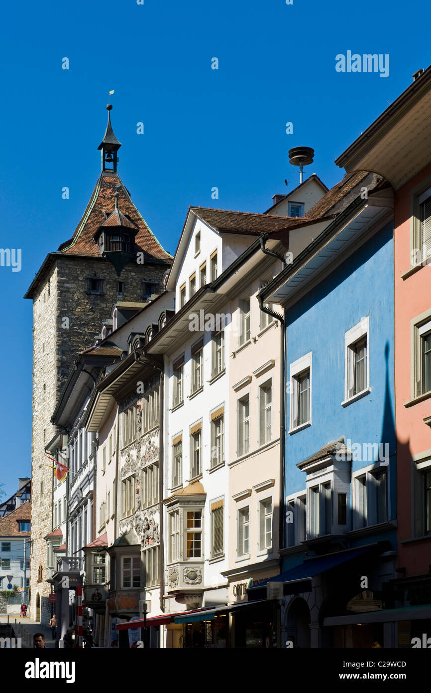 Tradition-Haus, Schaffhausen, Schweiz Stockfoto