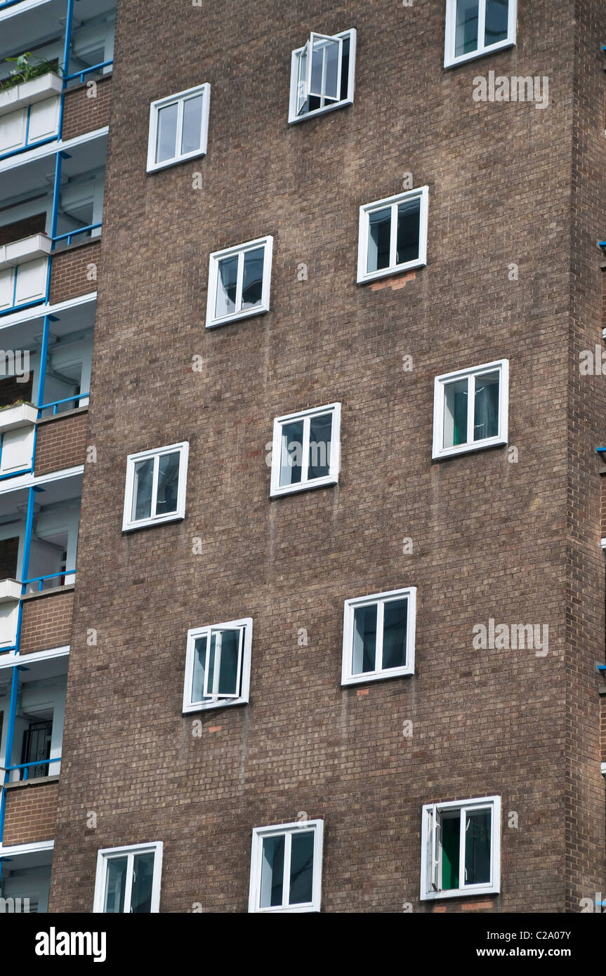 Wohnsiedlung, Southwark, London, UK Stockfoto