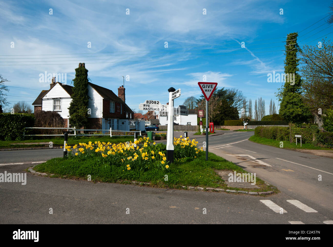 Iden Dorf East Sussex England Stockfoto