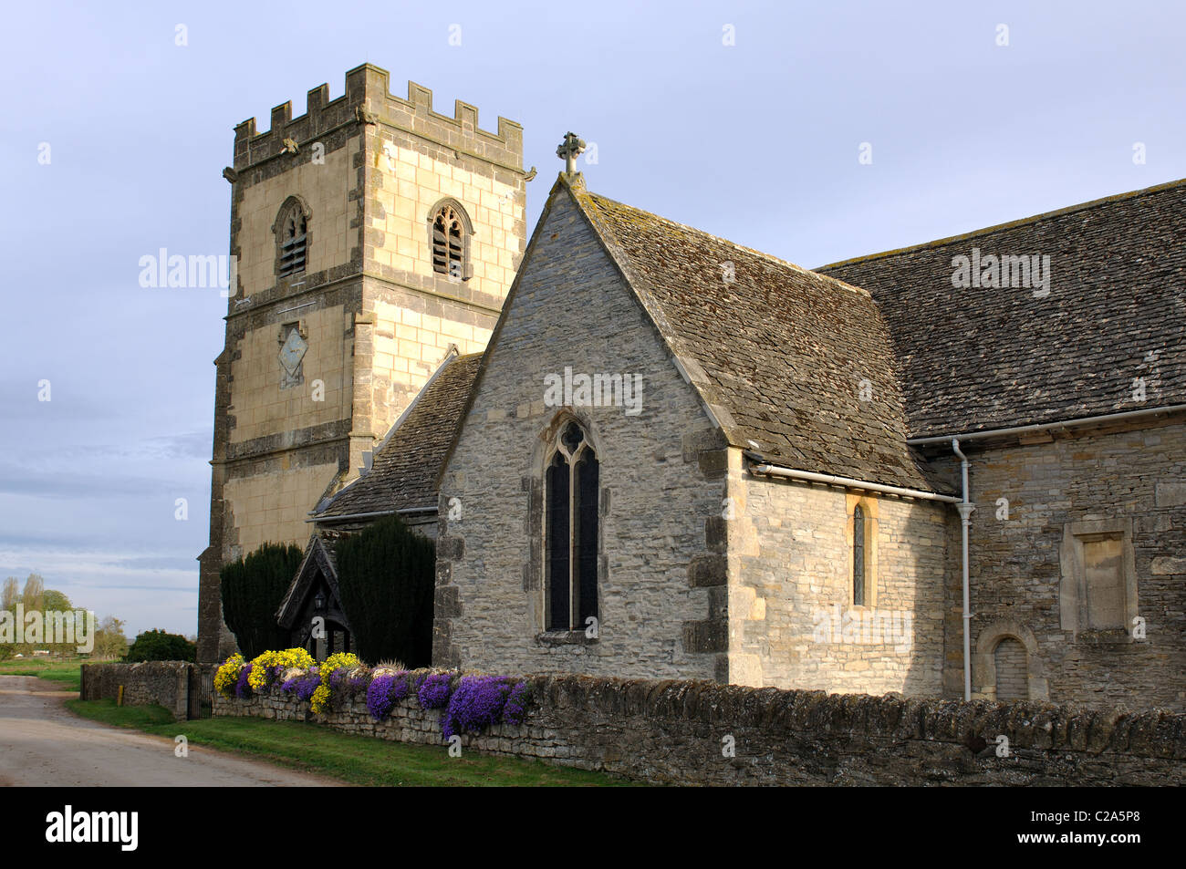 St. Katharinen Kirche, Leigh, Gloucestershire, England, UK Stockfoto