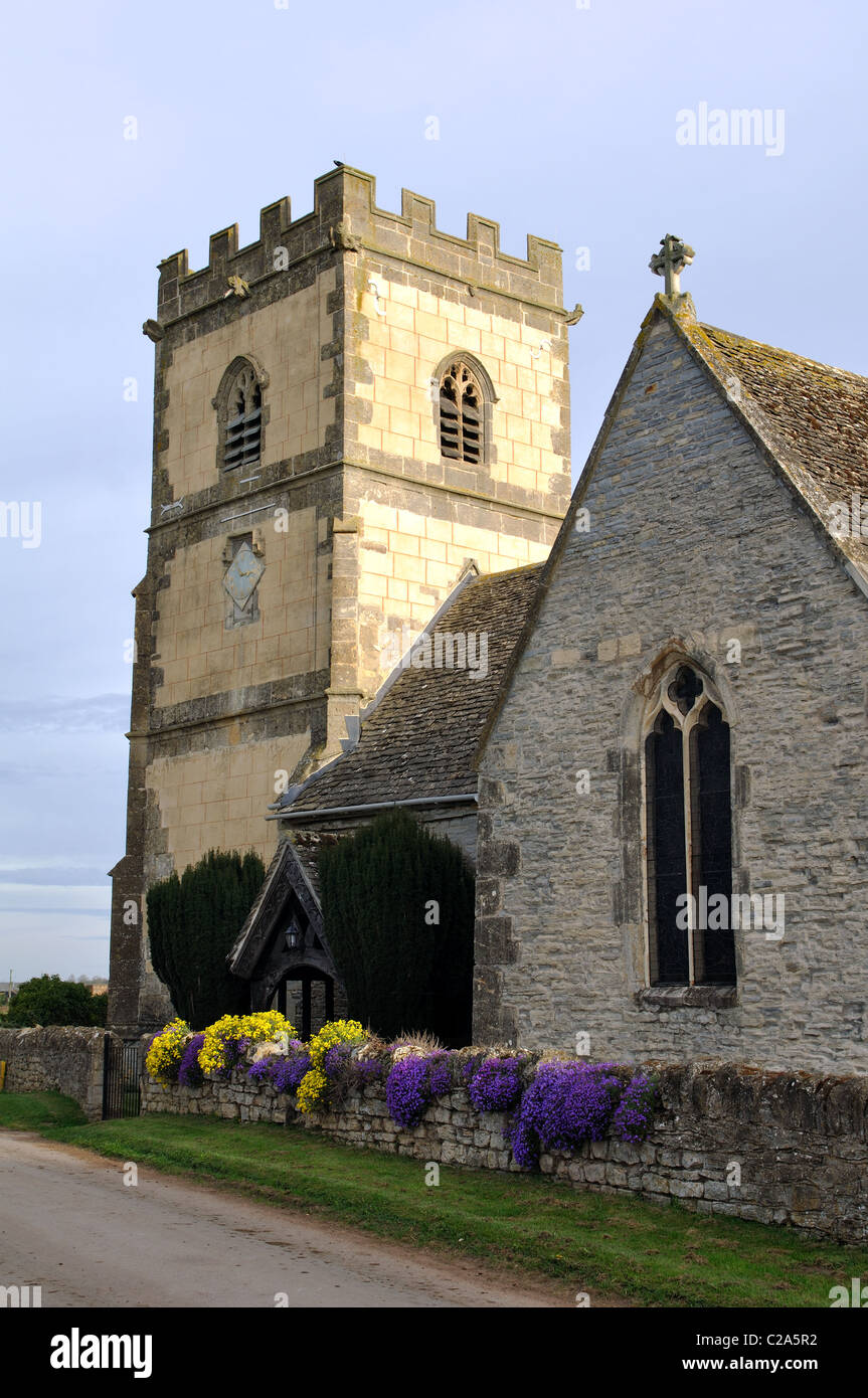 St. Katharinen Kirche, Leigh, Gloucestershire, England, UK Stockfoto